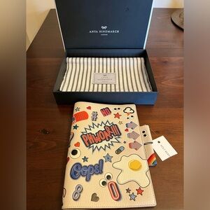 Anya Hindmarch All Over Stickers A5 Journal.